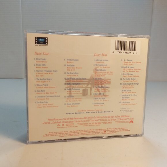Forrest Gump Original Soundtrack (2 Music CDs ,1994) - Picture 4 of 4